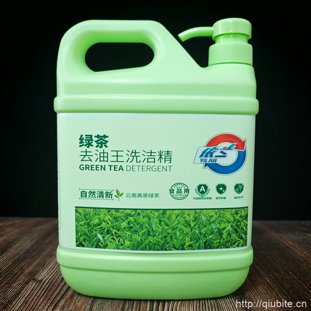【老牌国货】依兰绿茶洗洁精1.28千克