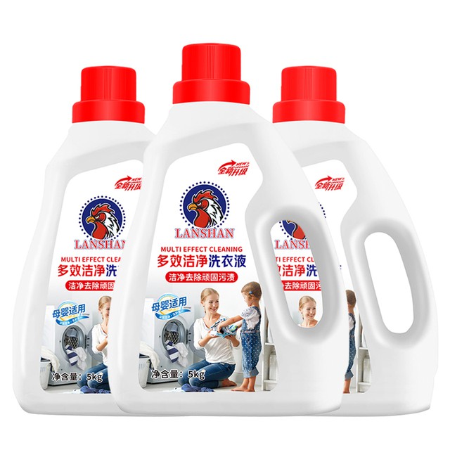 岚杉公鸡头洗衣液1桶10斤