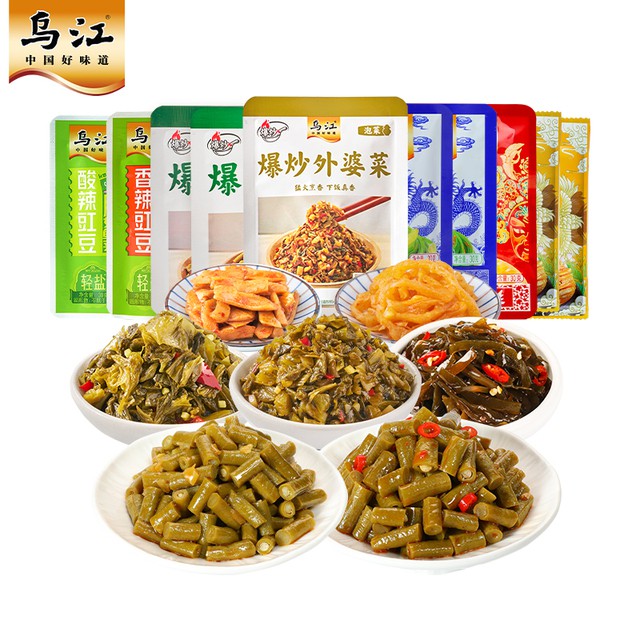乌江榨菜组合共25包