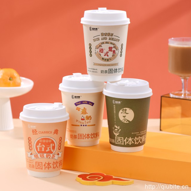 追光师奶茶杯装多种口味奶茶拍8件共60g*8杯