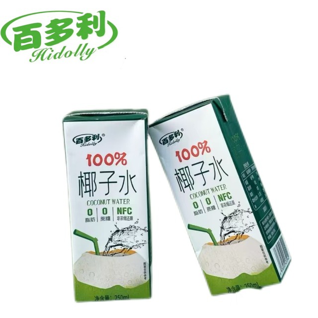 百多利椰子水nfc鲜榨纯椰子250ml*10瓶