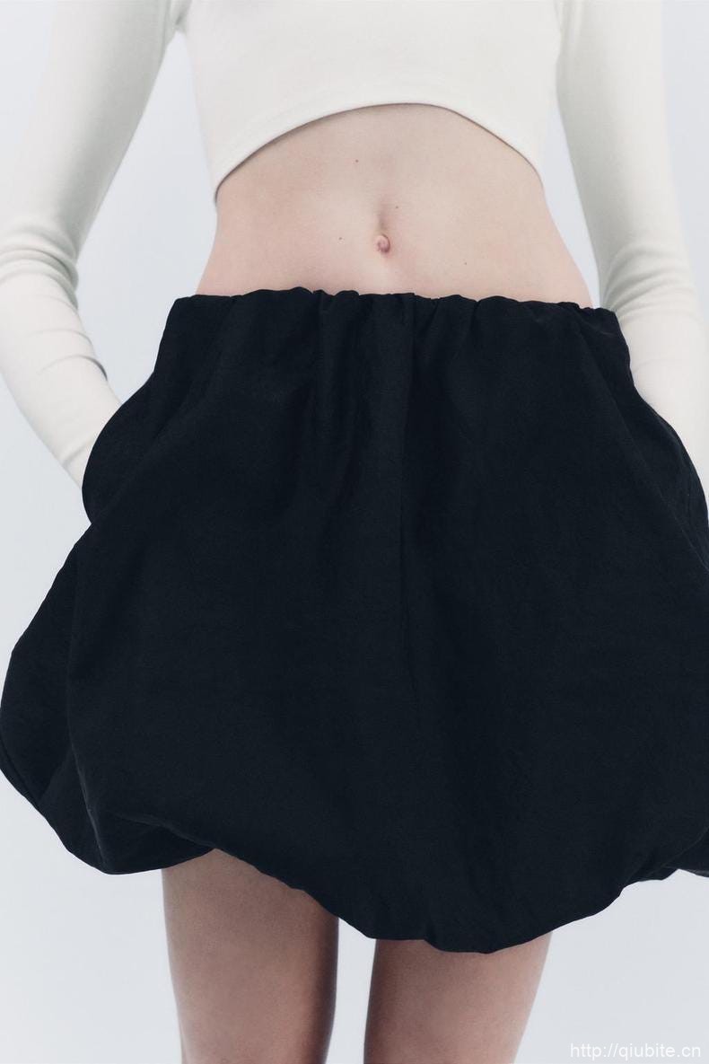 elle 穿上气球裙,美成一片云
