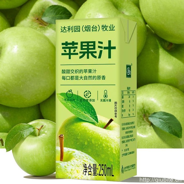 【达利园】新鲜苹果汁250ml*10盒