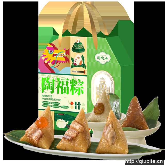 陶陶居陶福粽礼盒1000g5味10粽