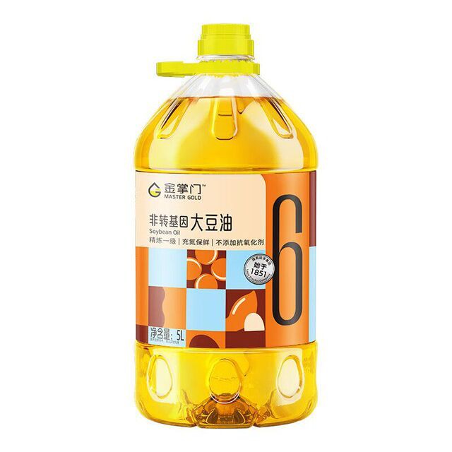 【金掌门】非转基因精炼大豆油5L