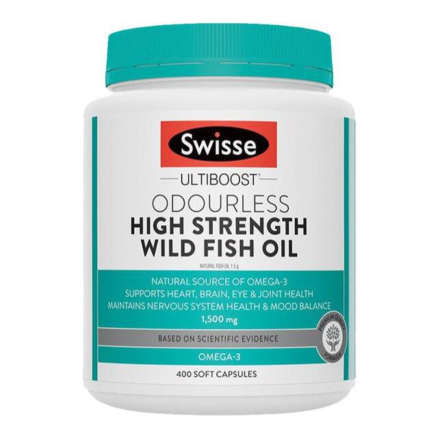 Swisse深海鱼油软胶囊澳洲400粒