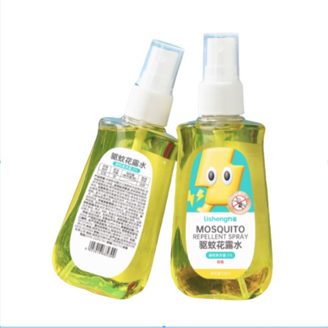 【力圣】儿童驱蚊花露水100ml*2瓶