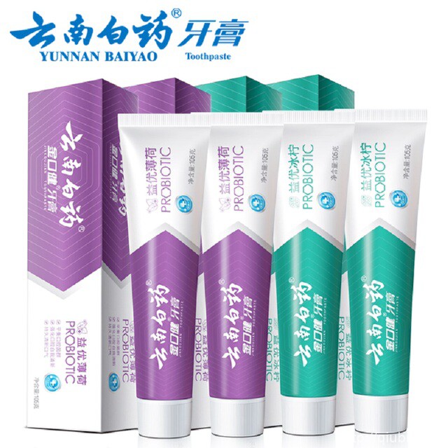 云南白药益生菌牙膏