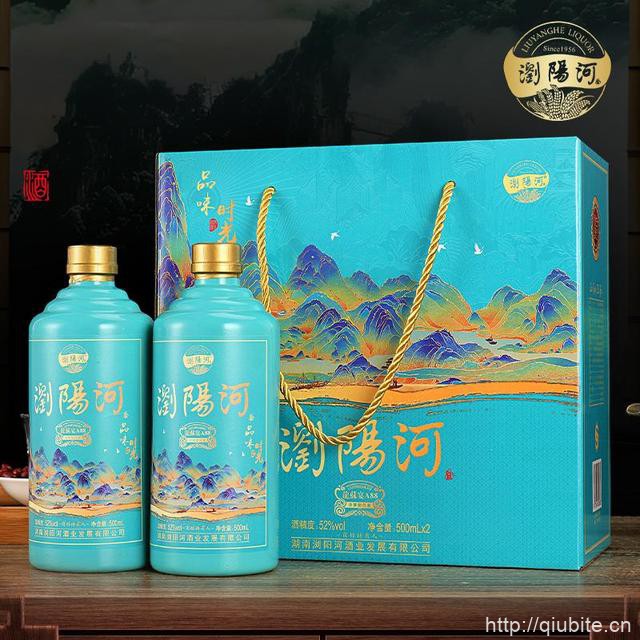 【浏阳河】龙苏宴A88浓香型52度白酒500ml*2瓶