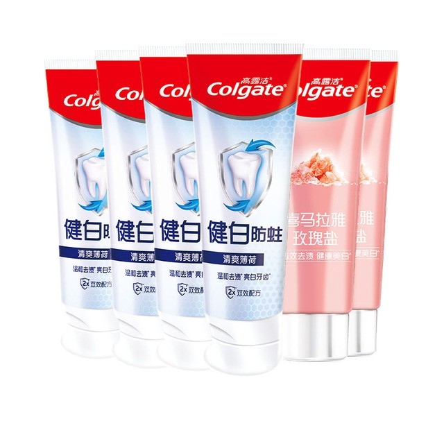 高露洁喜马2+健齿4大组合（6支）