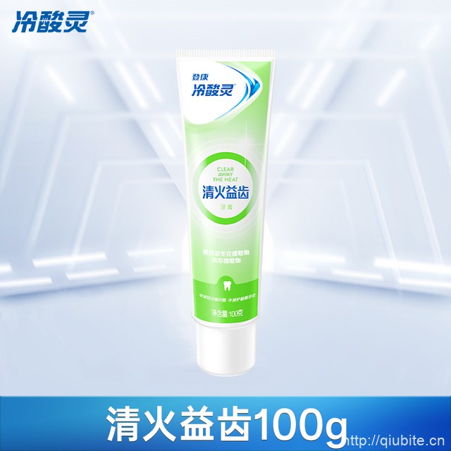 冷酸灵晶盐爽白抗敏感牙膏