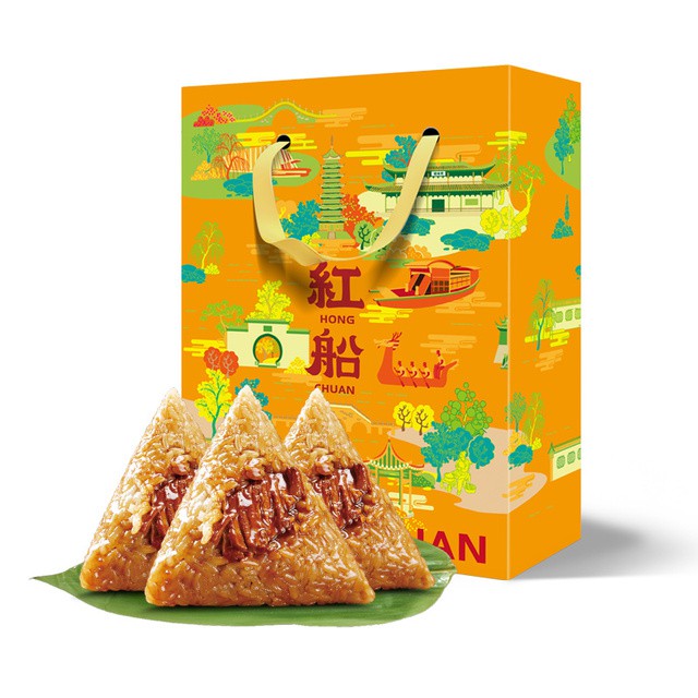 红船.时代芳华端午粽子礼盒装960g
