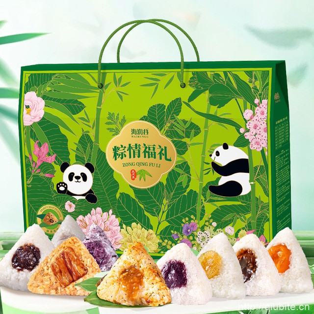海润谷私房粽子礼盒礼品装830g