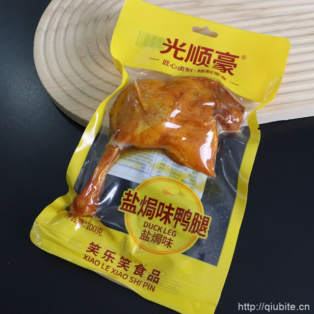 笑乐笑鸭货零食3个大鸭腿+2个小腿