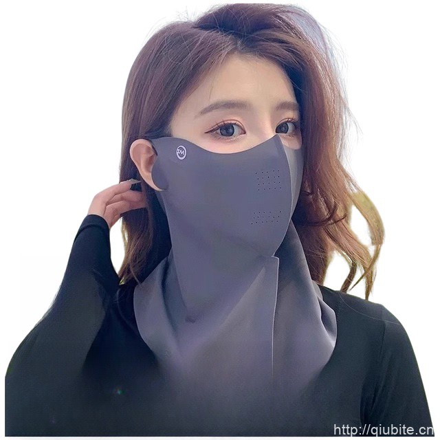冰丝防晒一体面罩