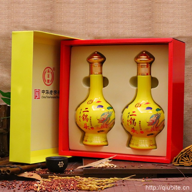 永丰牌北京二锅头青龙礼盒装【500ml*2】