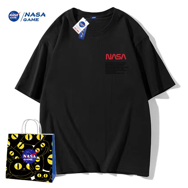 NASA联名款情侣装短袖T恤
