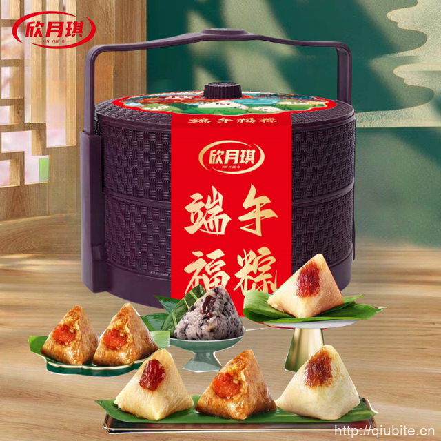 欣月琪粽子礼盒1000g
