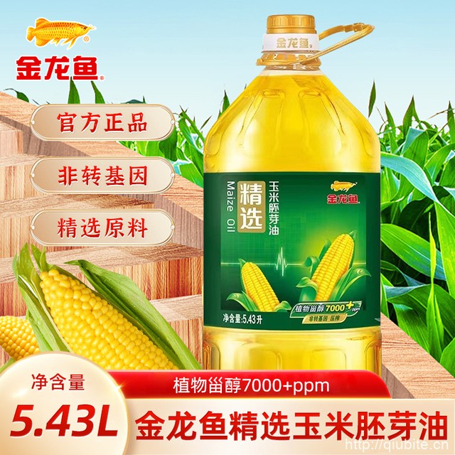 金龙鱼家用玉米油5.43L
