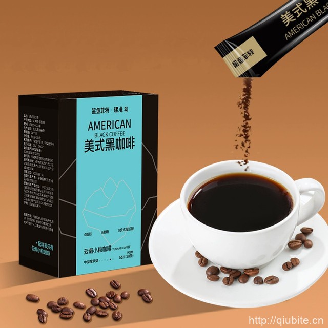鲨鱼菲特美式黑咖啡60条