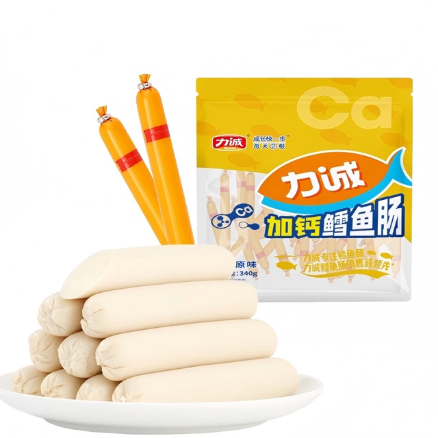 力诚深海加钙鳕鱼肠40支