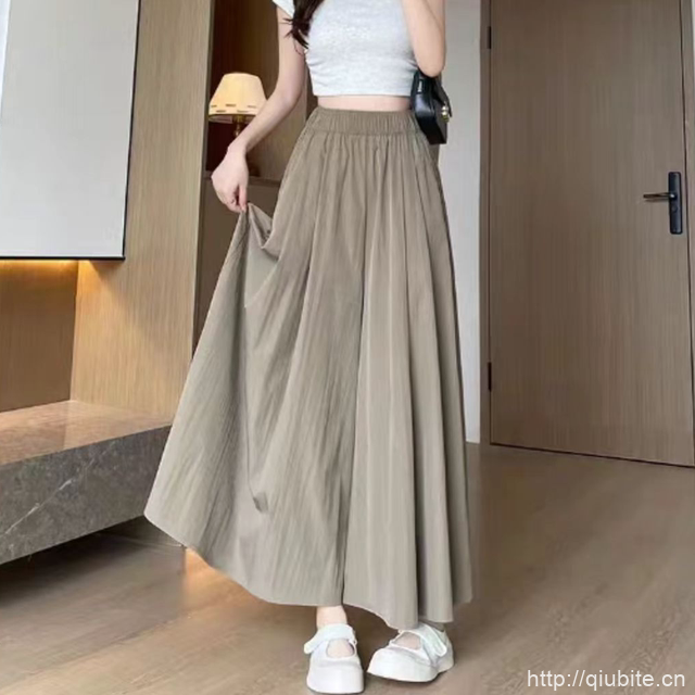 棉锦印象！慵懒风防晒裙裤