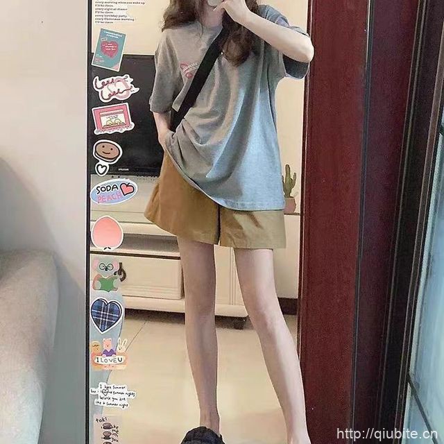 女夏季薄款棉麻工装短裤