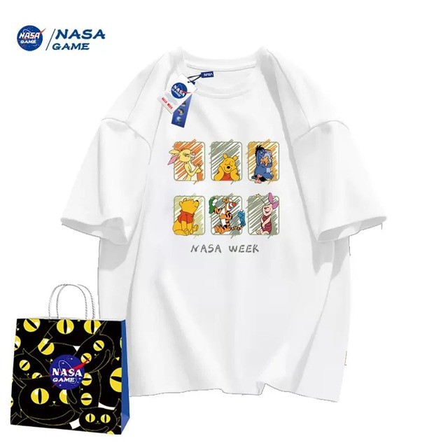 NASA儿童纯棉短袖2件