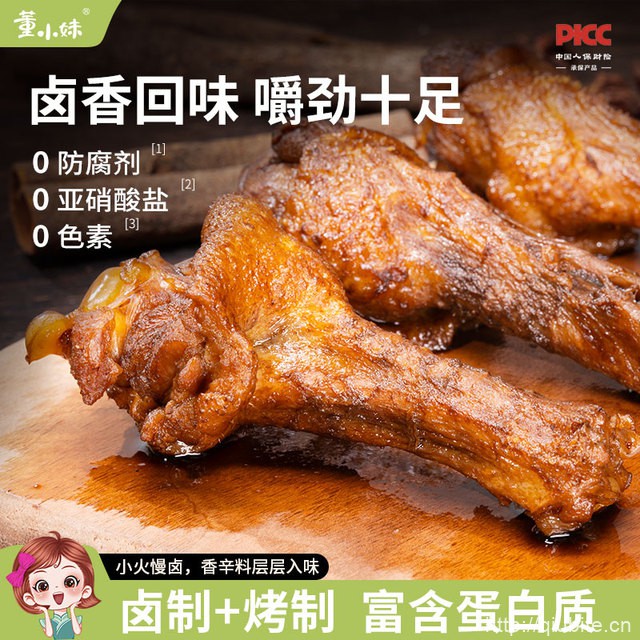 董小妹鸭翅根5根装共175g