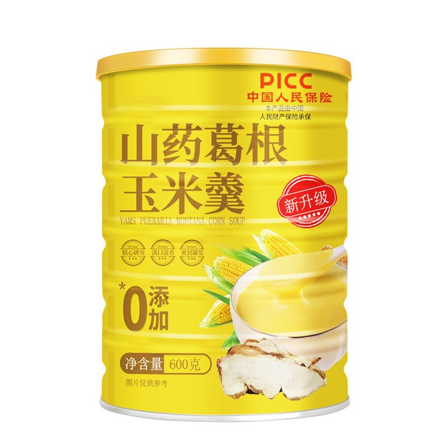 山药葛根玉米羹糊600g*1罐