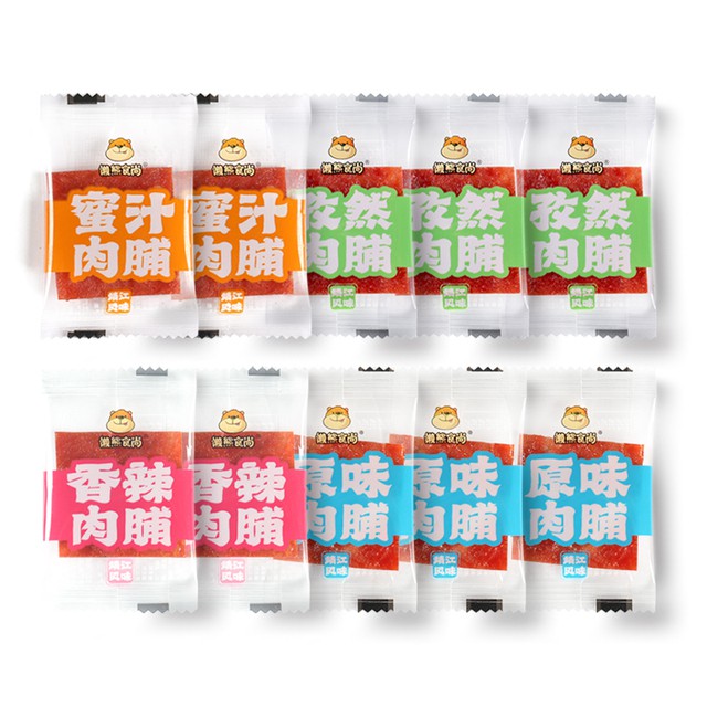 【懒熊食尚旗舰店】靖江猪肉脯90包整箱