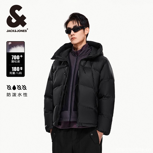 杰克琼斯男士羽绒服外套
