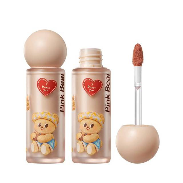 pinkbear皮可熊黄油小熊联名唇蜜精华蜜唇釉