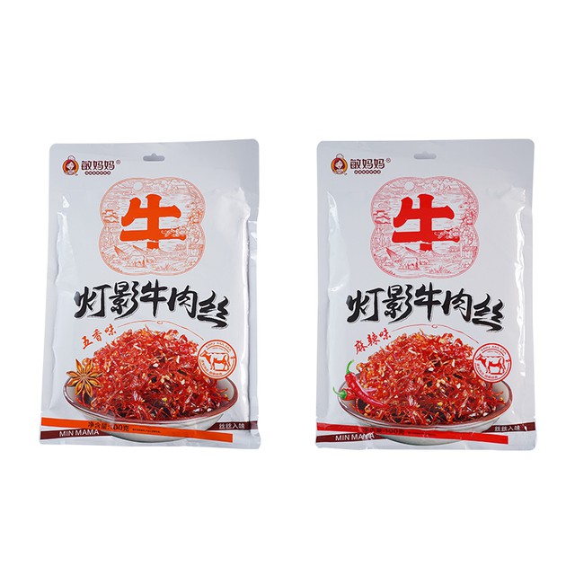敏妈妈灯影牛肉丝100g*2袋
