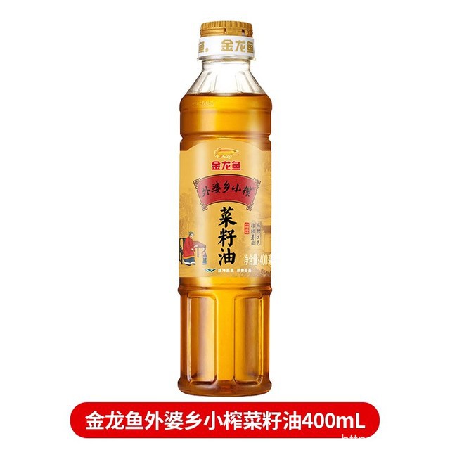 金龙鱼外婆乡小榨菜籽油400ML