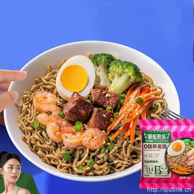 三只松鼠荞麦面60g*10袋+辣椒酱170克