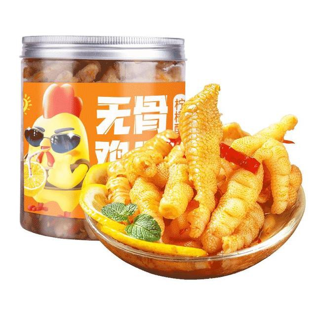 柠檬酸辣去骨鸡爪1000g