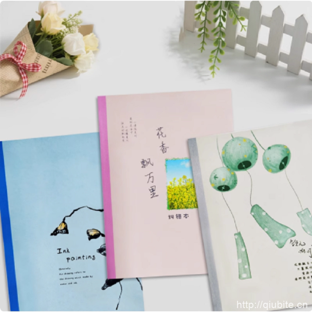 B5加厚笔记本作业本6本