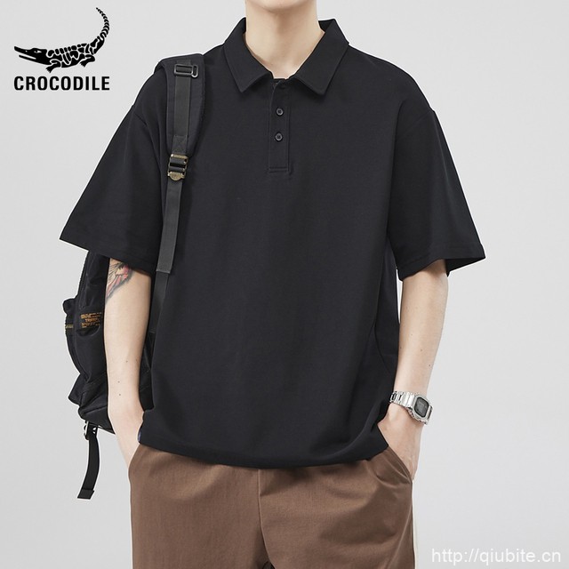 Crocodile鳄鱼恤POLO衫男女同款