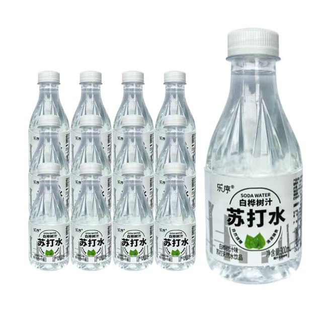 白桦树汁苏打水300ml*12瓶