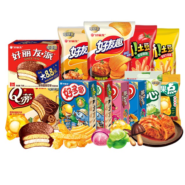 【好丽友】零食合集 任选8件