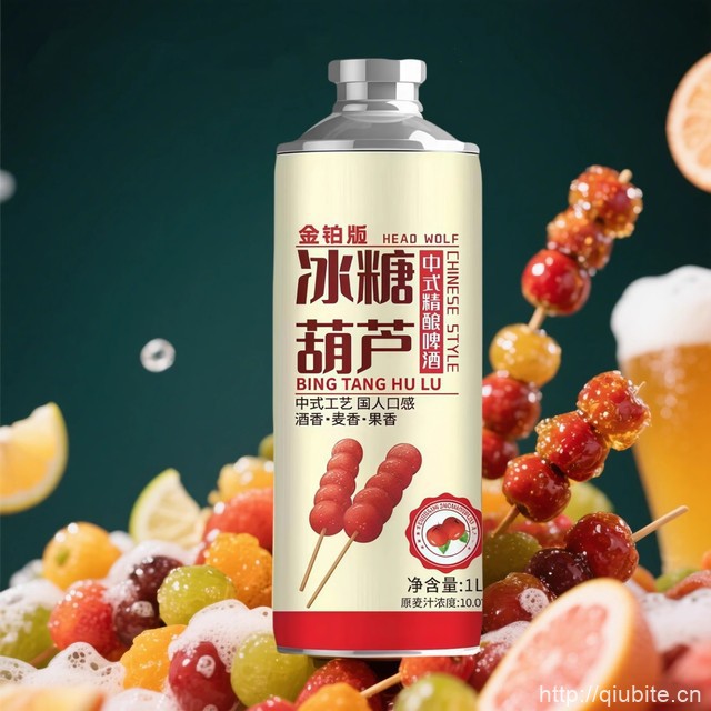 冰糖葫芦精酿啤酒1L*2瓶