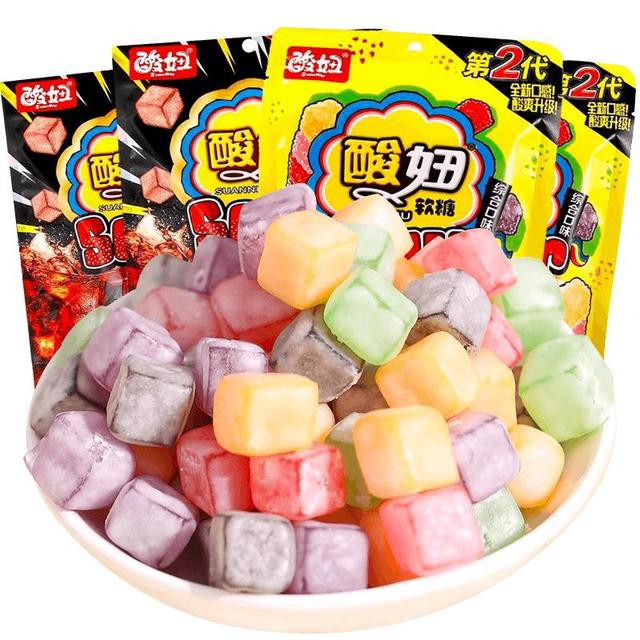 酸妞二代软糖综合味水果喜糖2包约120颗