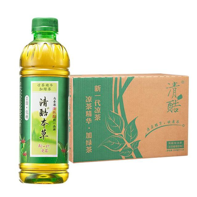 【清酷】凉茶精华草本植物饮料350ml*6瓶