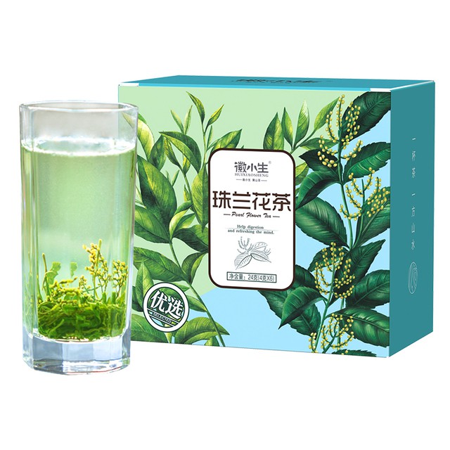 徽小生珠兰花茶浓香型绿茶24g
