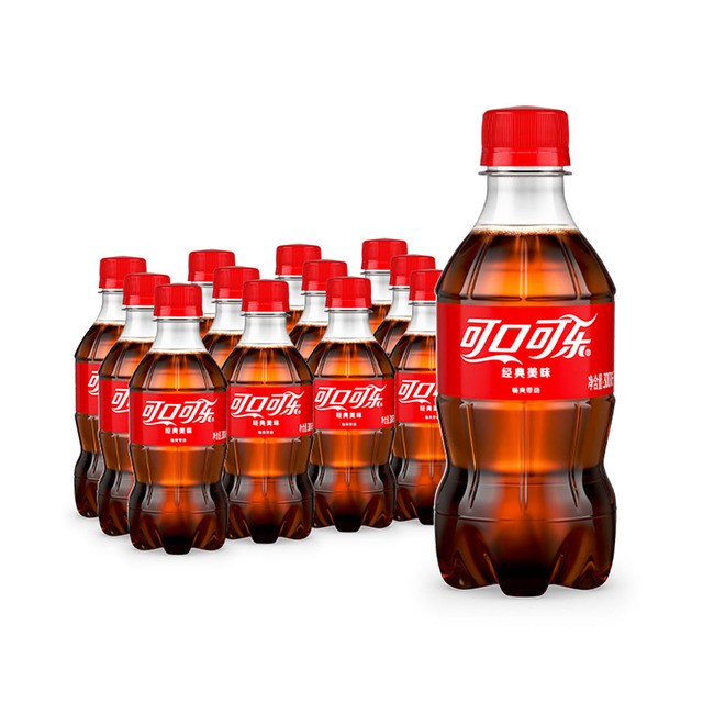 可口可乐•碳酸饮料300ml*12瓶