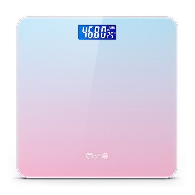 沐美家用高精度电子体重秤