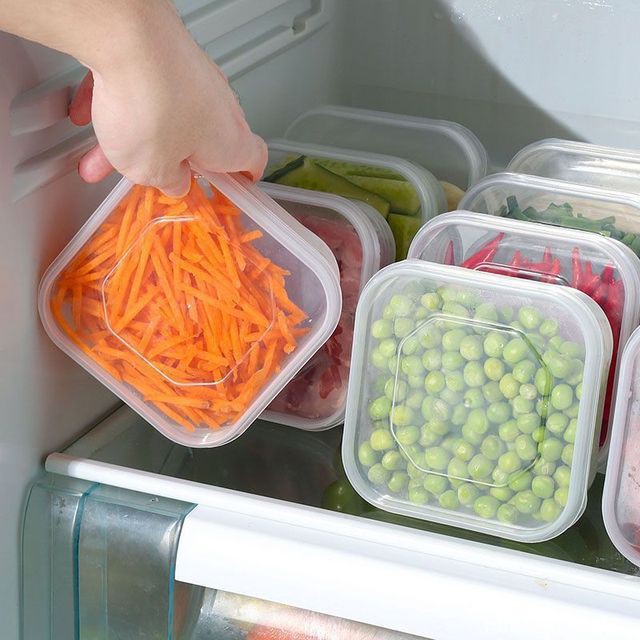 【拍8个】加厚食品级密封保鲜盒