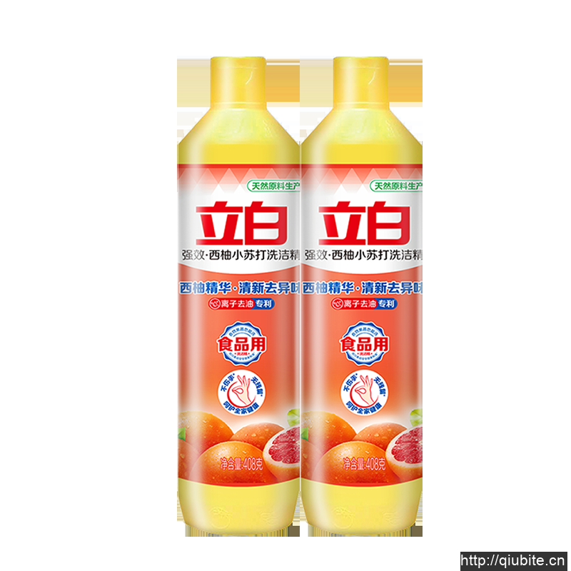 立白西柚洗洁精408g*2瓶