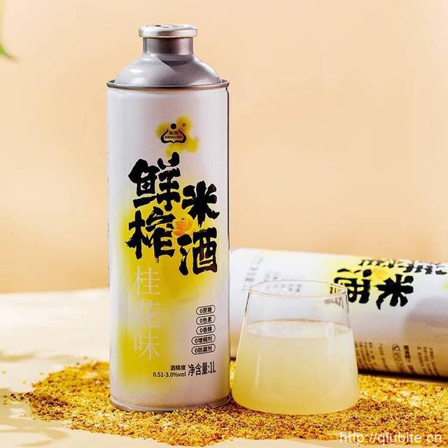 生龙鲜榨米酒桂花米酒1L装